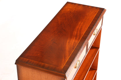 Wunderschönes Original Heldense Bücherregal Englisches Holz Bücher Ablage Leseregal