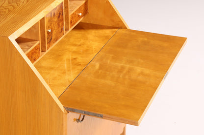 Stilvoller Mid Century Sekretär echt Holz &quot;Made in Denmark&quot; Büro Schrank Schreibkommode 60er Jahre
