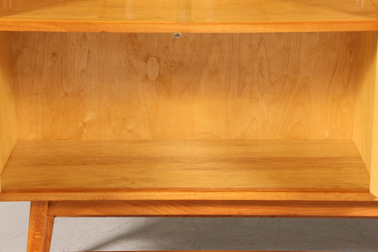 Wunderschönes Mid Century Highboard Retro Vitrine Bücherregal Schrank Kommode 60s