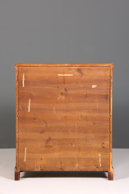 Stilvoller Biedermeier Sekretär Louis Philippe Vertiko Antik Kommode Schreibkommode Office Desk