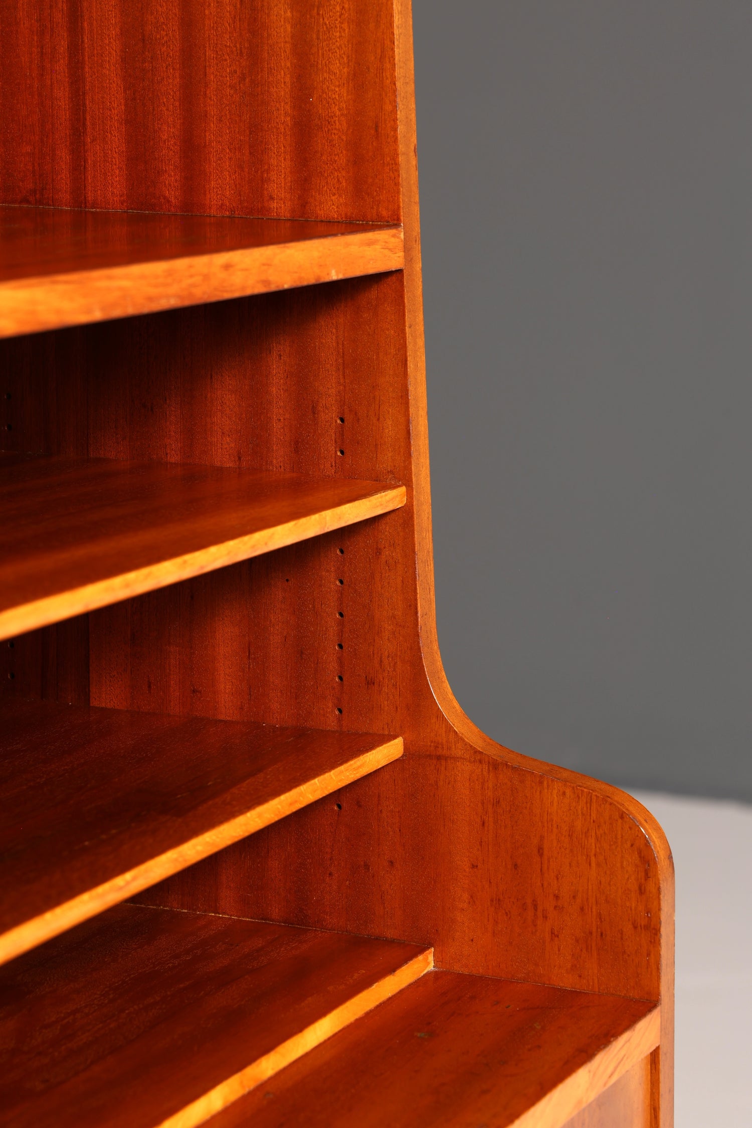 Traumhafter Mid Century Schrank Bücherregal Vintage Sekretär Highboard Holz Regal Bookshelf