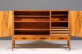 Traumhaftes Mid Century Highboard Schrank Büro Kommode Aktenschrank Wäscheschrank 60er Jahre