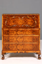 Wunderschöner Sekretär um 1930 Büro Kommode echt Holz Schreibtisch Bürokommode Office Secretary