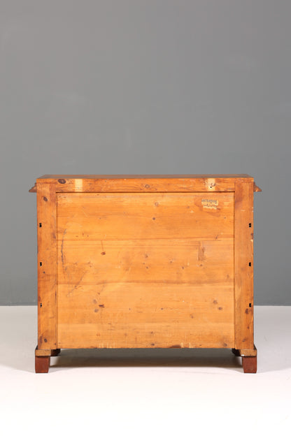 Traumhafte Gründerzeit Kommode Louis Philippe Nussbaum Schubladen Kommode Sideboard um 1880