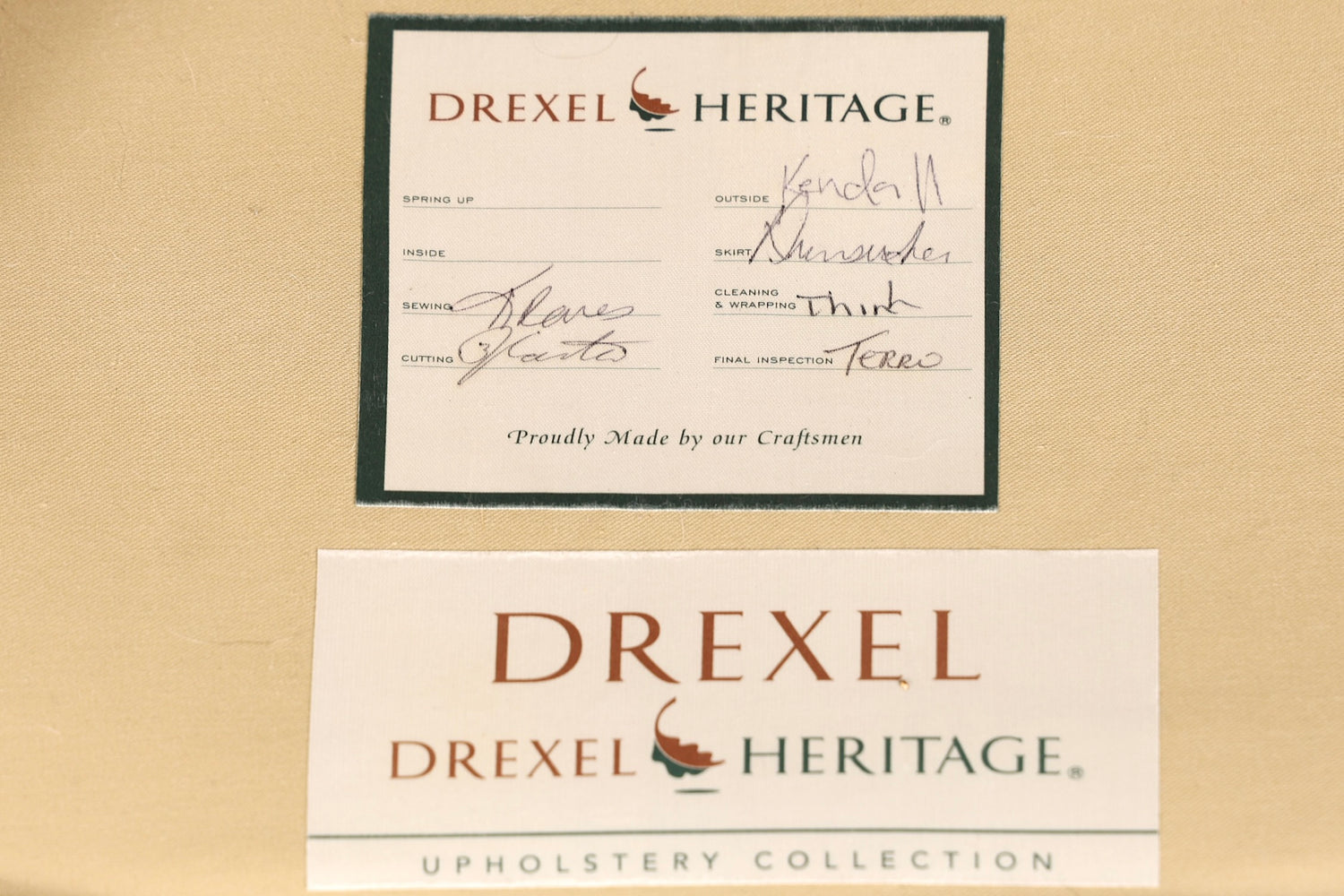 Stilvoller Original Drexel Heritage Sessel Relax Armlehnsessel Ohrenbacken Sessel USA