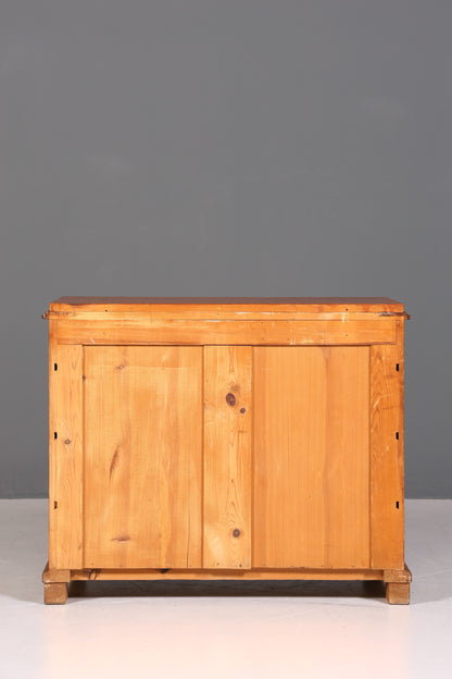 Stilvolles Gründerzeit Kommode Louis Philippe Schubladenkommode Nussbaum Sideboard um 1880