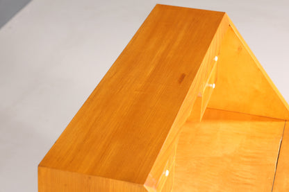 Schlichter Sekretär im Biedermeier Stil um 1930 echt Holz Schreibmöbel Kommode