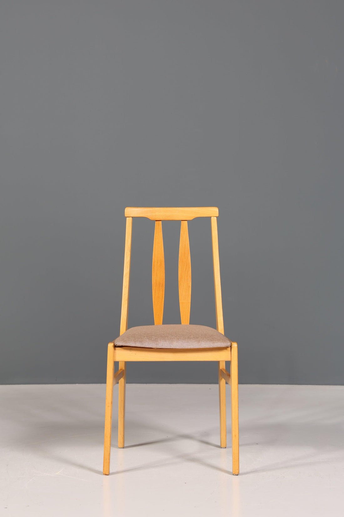 Schlichter Mid Century Stuhl Retro Sekretär Stuhl Danish Design Küchenstuhl Esszimmer Stuhl