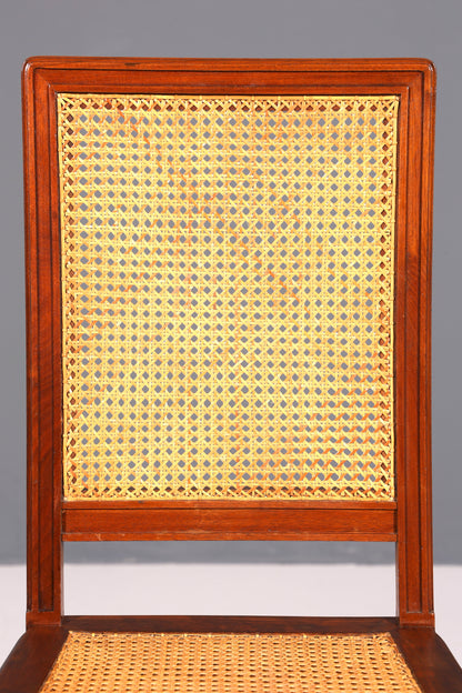 Stilvoller Gründerzeit Stuhl Antik Korbgeflecht Schreibtisch Stuhl Sekretär Stuhl Antik Küchenstuhl