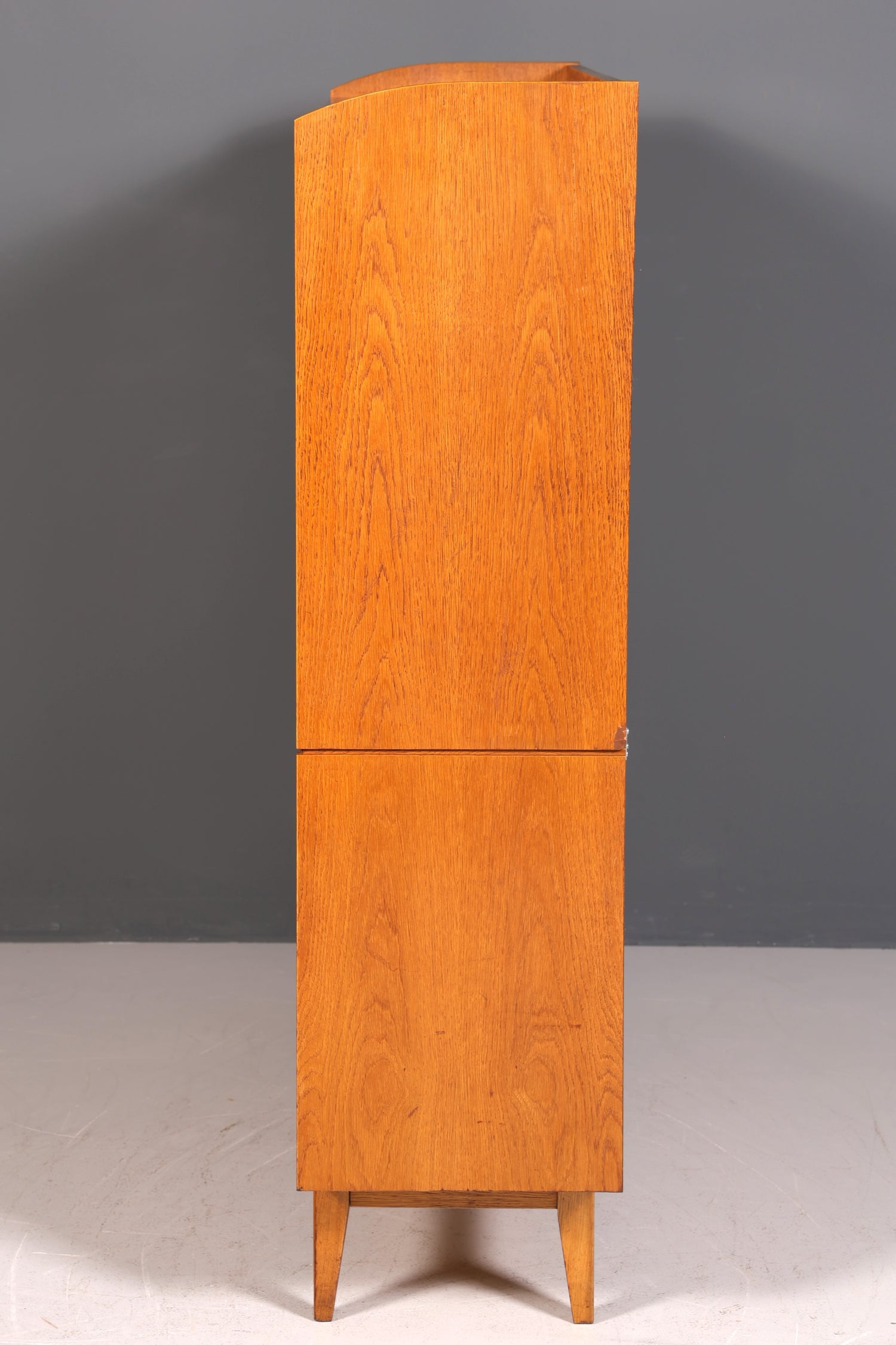 Traumhafter Mid Century Schrank Vitrine Vintage Retro Highboard Vitrinenschrank 60s Regal