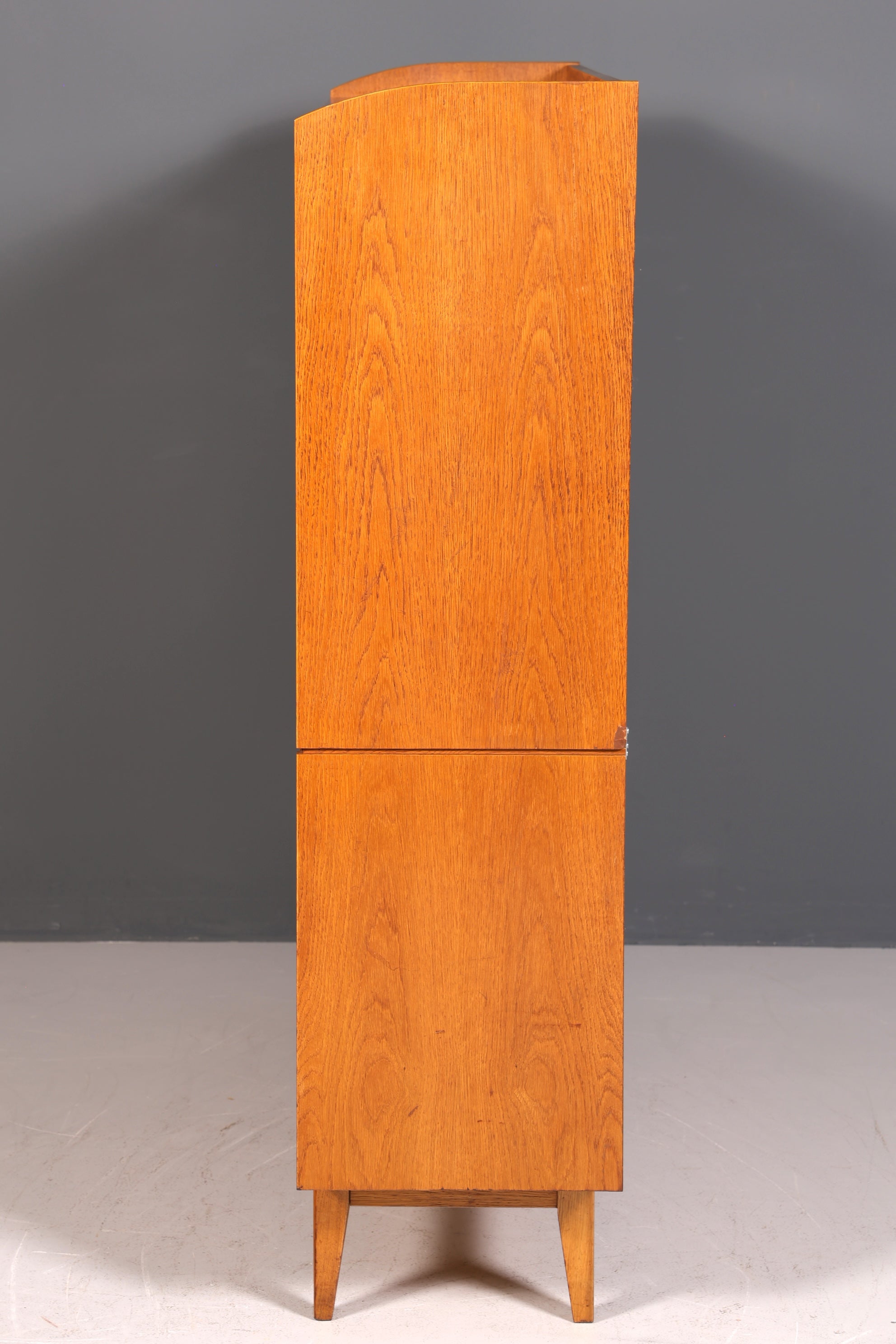 Traumhafter Mid Century Schrank Vitrine Vintage Retro Highboard Vitrinenschrank 60s Regal