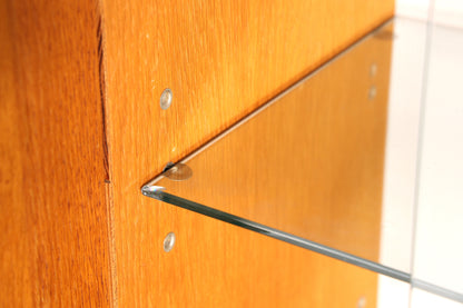 Traumhafter Mid Century Schrank Vitrine Vintage Retro Highboard Vitrinenschrank 60s Regal