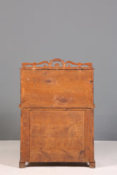 Beeindruckender Louis Philippe Sekretär Antik Rollladen Sekretär Schreibtisch Nussbaum Aufsatzsekretär