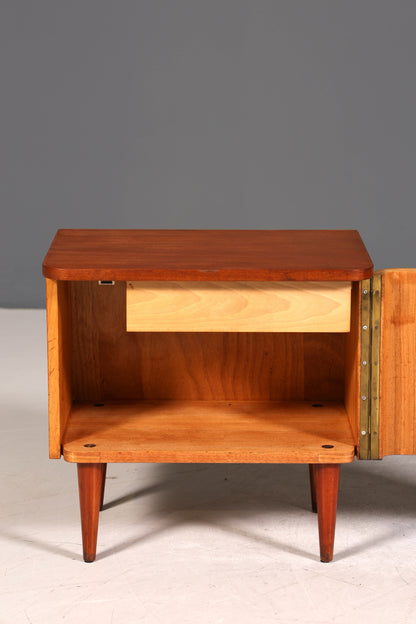 Wunderschöner Mid Century Nachttisch Vintage Schrank 60s Night Stand 2 von 2