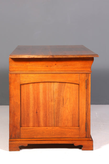 Traumhafter Jugendstil Schreibtisch Eiche Holz Gründerzeit Desk Antik Bürotisch Office Desk