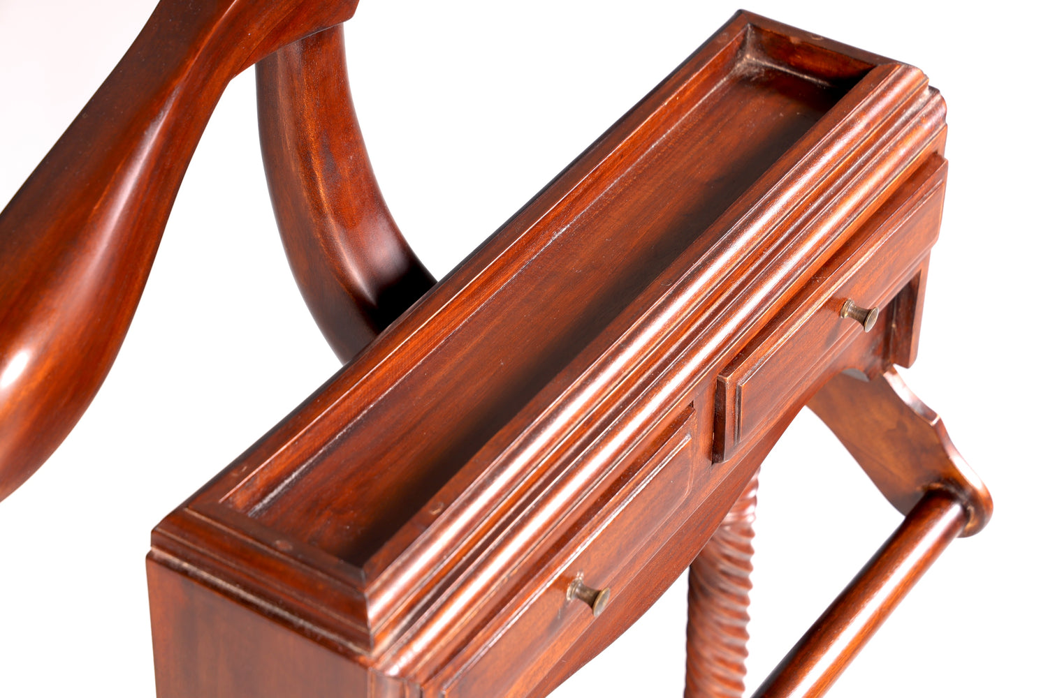 Wunderschöner Gründerzeit Kleiderbutler Antik Kleiderständer echt Holz Herrendiener Kleider Ablage Stummer Diener