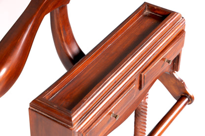 Wunderschöner Gründerzeit Kleiderbutler Antik Kleiderständer echt Holz Herrendiener Kleider Ablage Stummer Diener