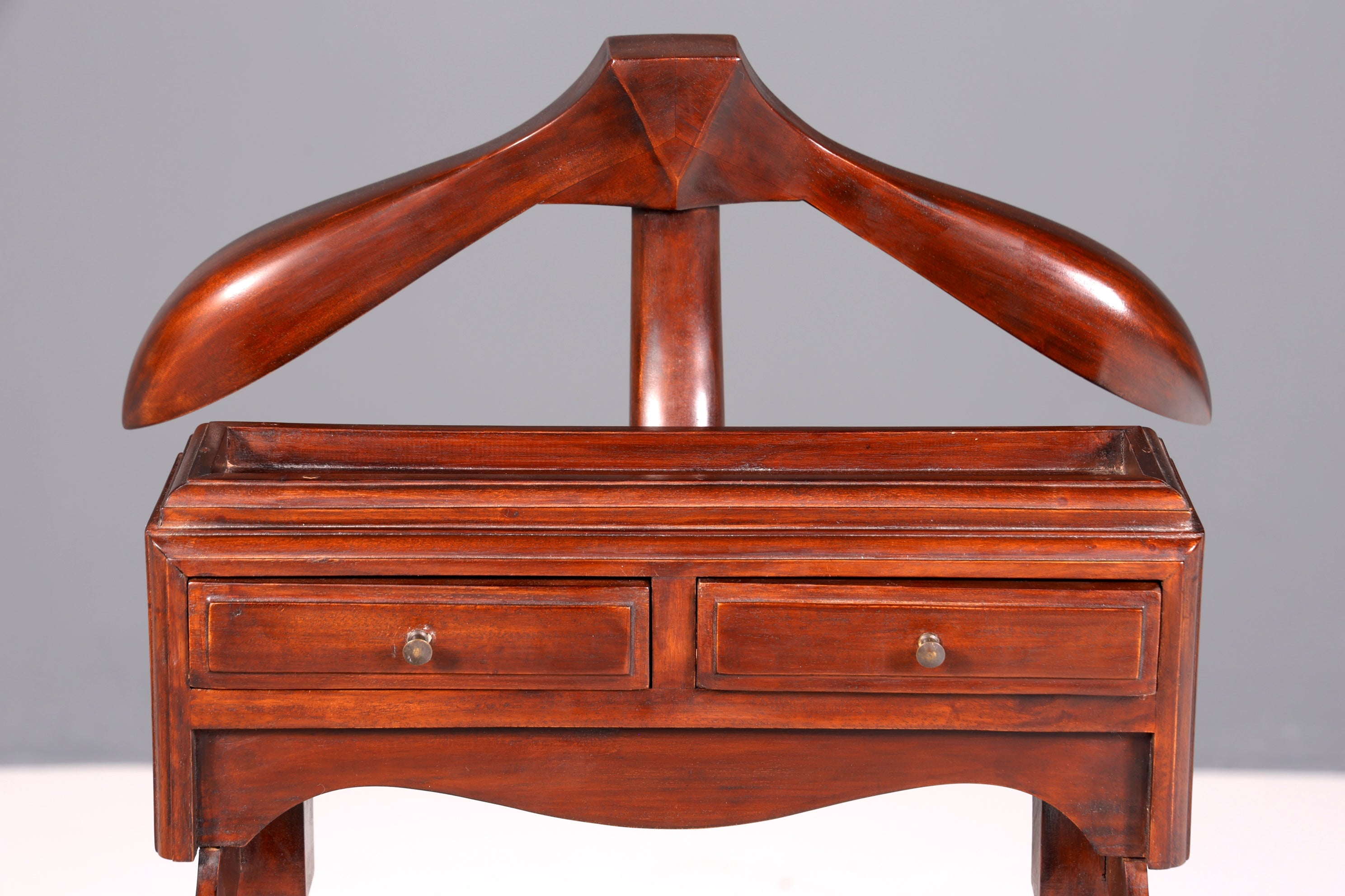 Wunderschöner Gründerzeit Kleiderbutler Antik Kleiderständer echt Holz Herrendiener Kleider Ablage Stummer Diener