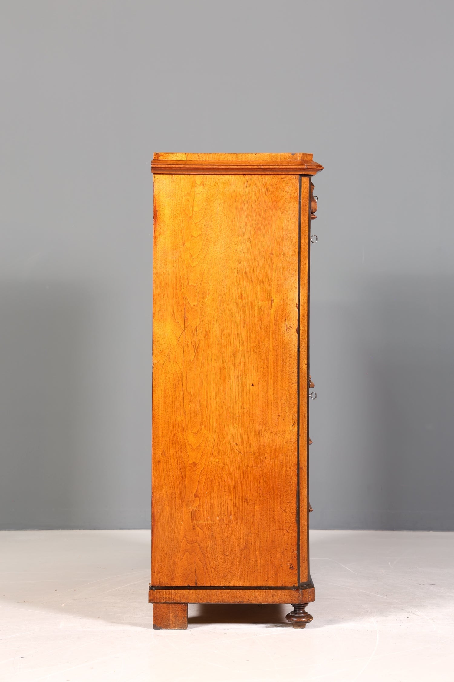 Stilvoller Gründerzeit Sekretär Vertiko Highboard Jugendstil Kommode Schrank um 1900