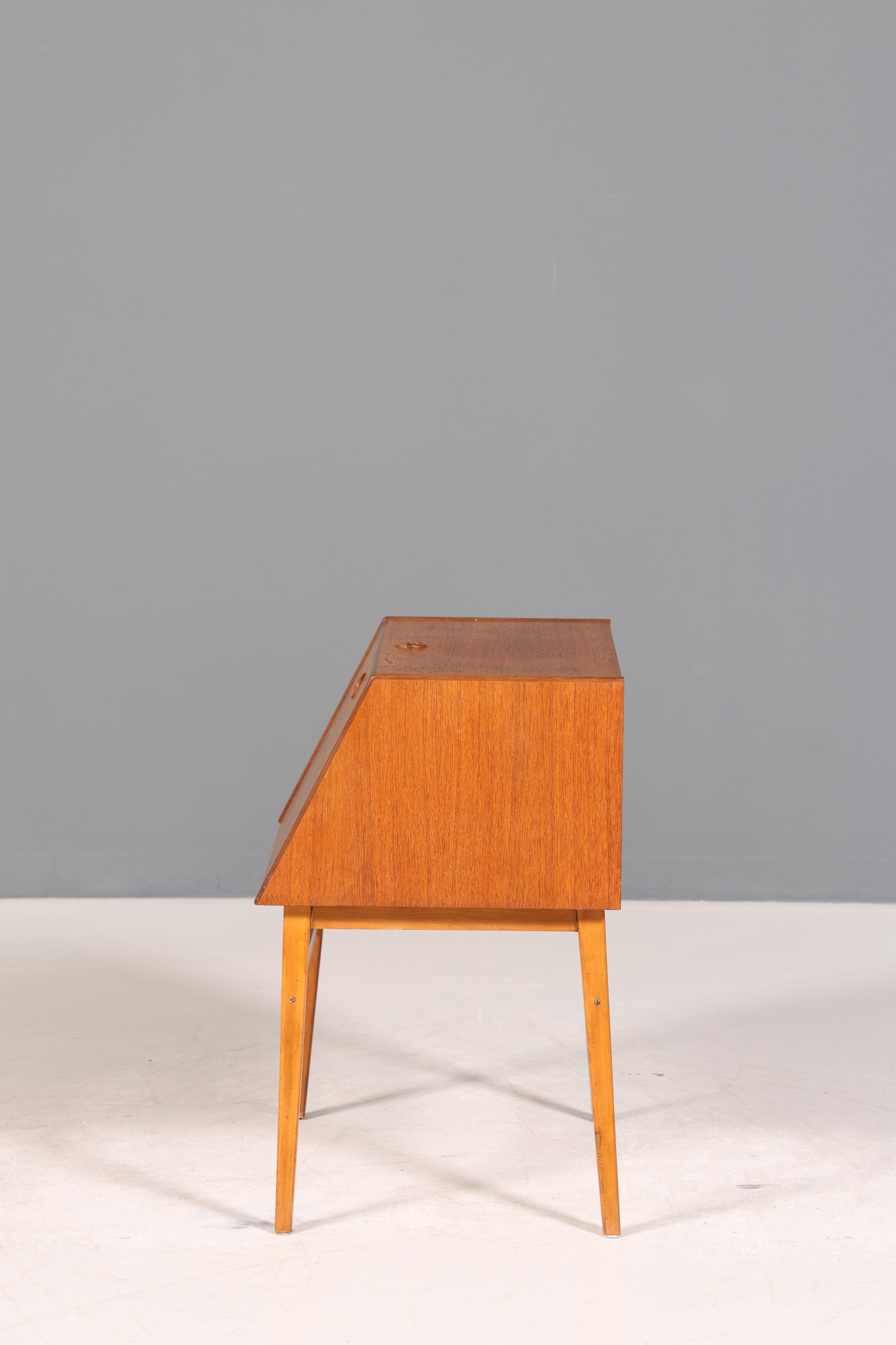 Traumhafte Mid Century Kommode Stig-Bolaget Teak Holz Besteckkasten Besteckschrank Schränkchen 60er Jahre