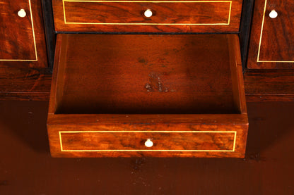 F841 Finish Wunderschöner Gründerzeit Sekretär Kommode Jugendstil Schubladenkommode Antik Vertiko