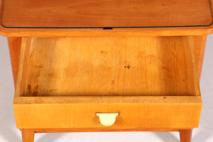 Wunderschöne Mid Century Kommode Vintage Nachttisch 60s Nightstand 1 von 2