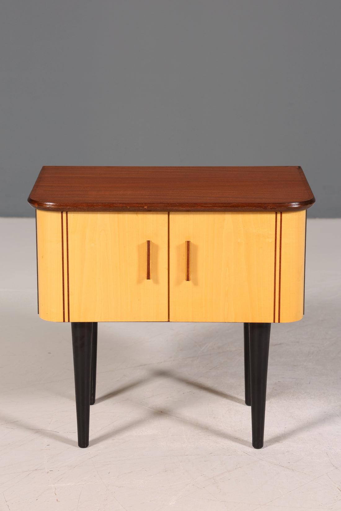 Wunderschöne Mid Century Kommode Vintage Nachttisch Retro Night Stand 1 von 2