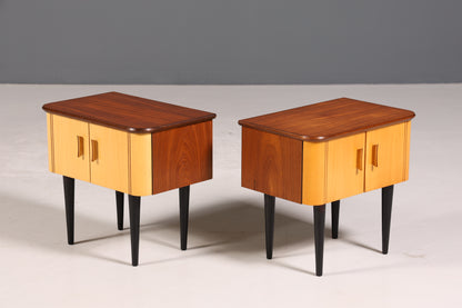 Wunderschöne Mid Century Kommode Vintage Nachttisch Retro Night Stand 2 von 2