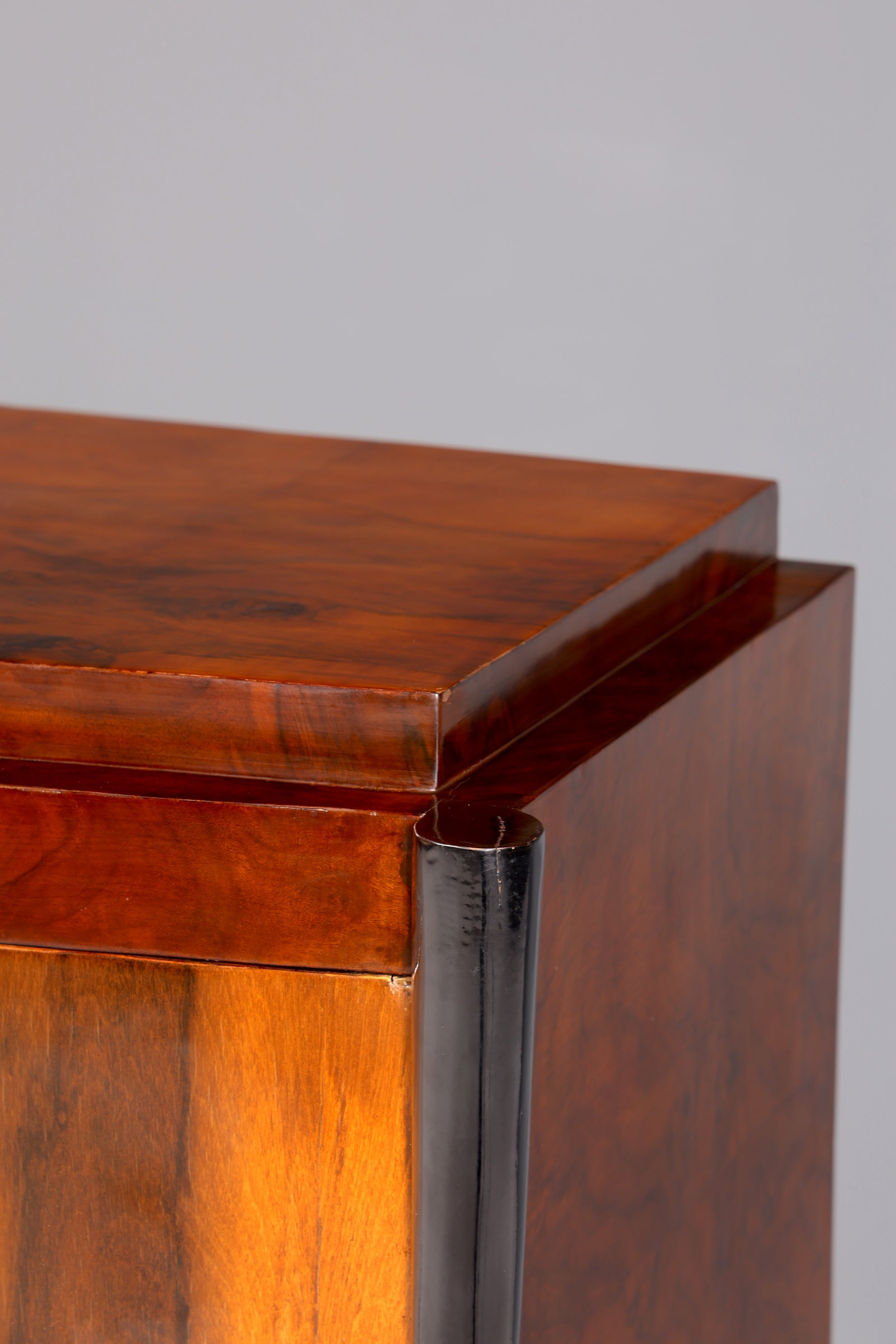 Wunderschönes Art Deco Stil Highboard Schrank Kommode Vertiko Sun Cabinet