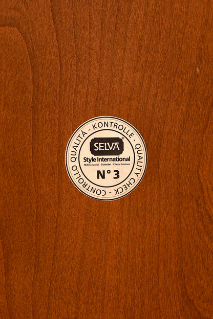 F863 Finish cm SELVA Wunderschöner Englischer Tisch ausziehbarer Esstisch Antik Stil 60s Küchentisch Eibe