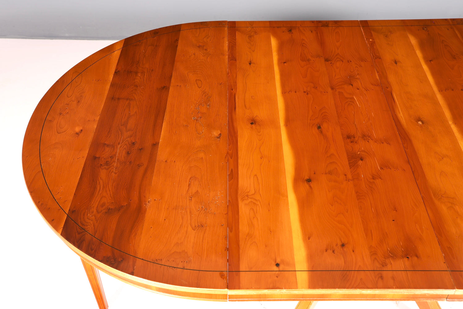 Traumhafter Englischer Tisch ausziehbarer Esstisch Antik Stil 60s Regency Küchentisch Eibe