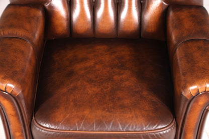 Stilvoller Original Chesterfield Sessel Englischer Armlehnsessel Englisch Herrensessel 3 von 3