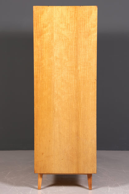 Traumhafter Mid Century Kleiderschrank Vintage Schrank Retro Wäscheschrank Dielenschrank