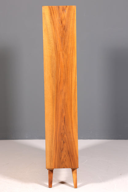 Wunderschönes Original Musterring Regal Mid Century Bücherregal Retro echt Holz Buchablage 1 von 2