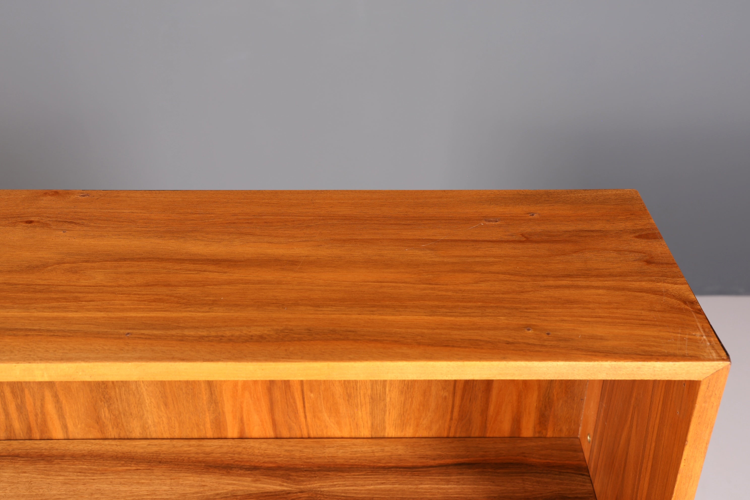 Wunderschönes Original Musterring Regal Mid Century Bücherregal Retro echt Holz Buchablage 2 von 2