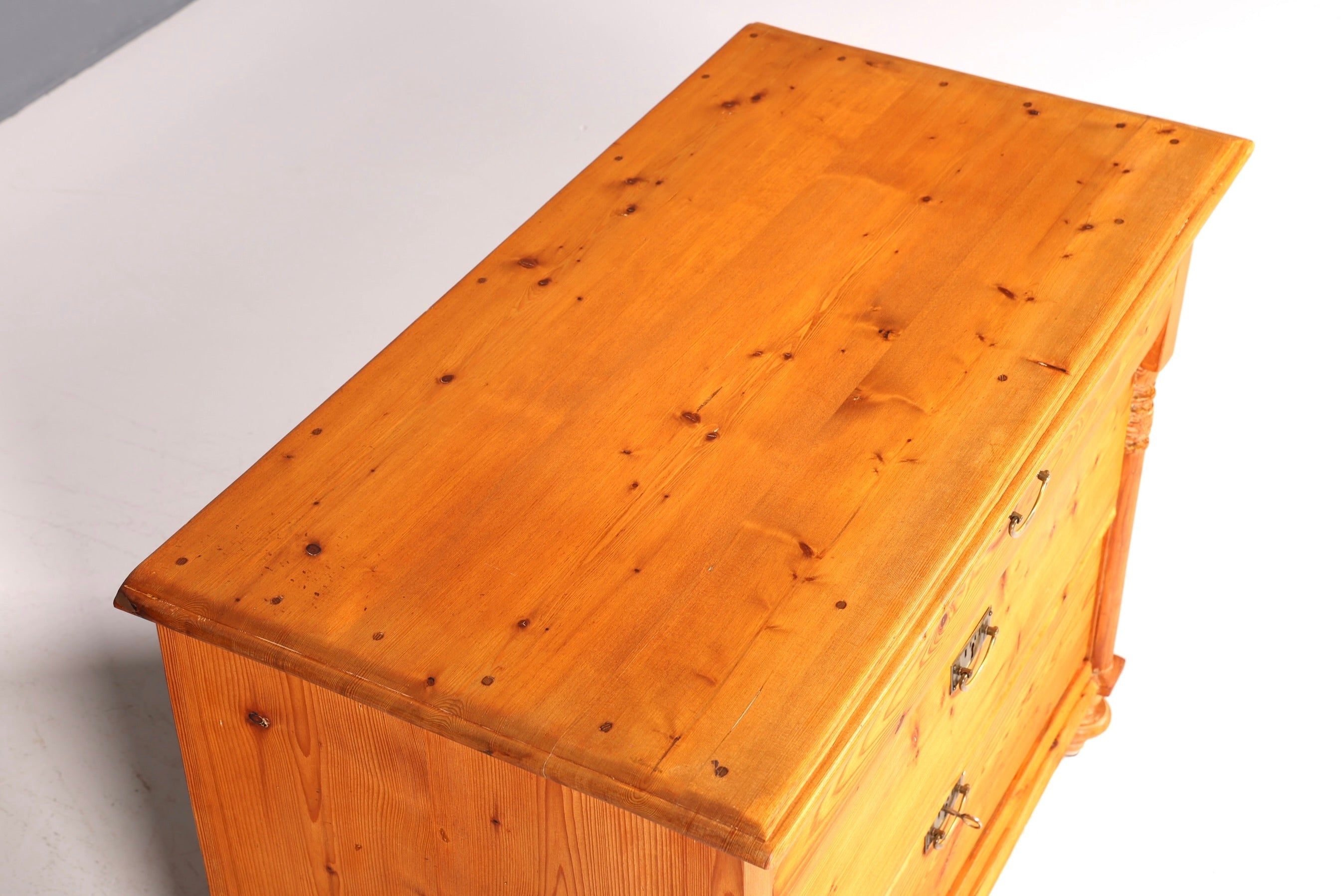 Traumhafte Gründerzeit Kommode Weichholz Antik um 1880 Landhaus Stil Schubladen Kommode