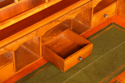 Traumhafte Englische Vitrine Bücherschrank Buffet Antik Stil Englisch Eibe Glasvitrine Bibliothek