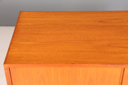 Wunderschönes Mid Century Highboard Teak Holz Schrank Büro Kommode 60er Jahre