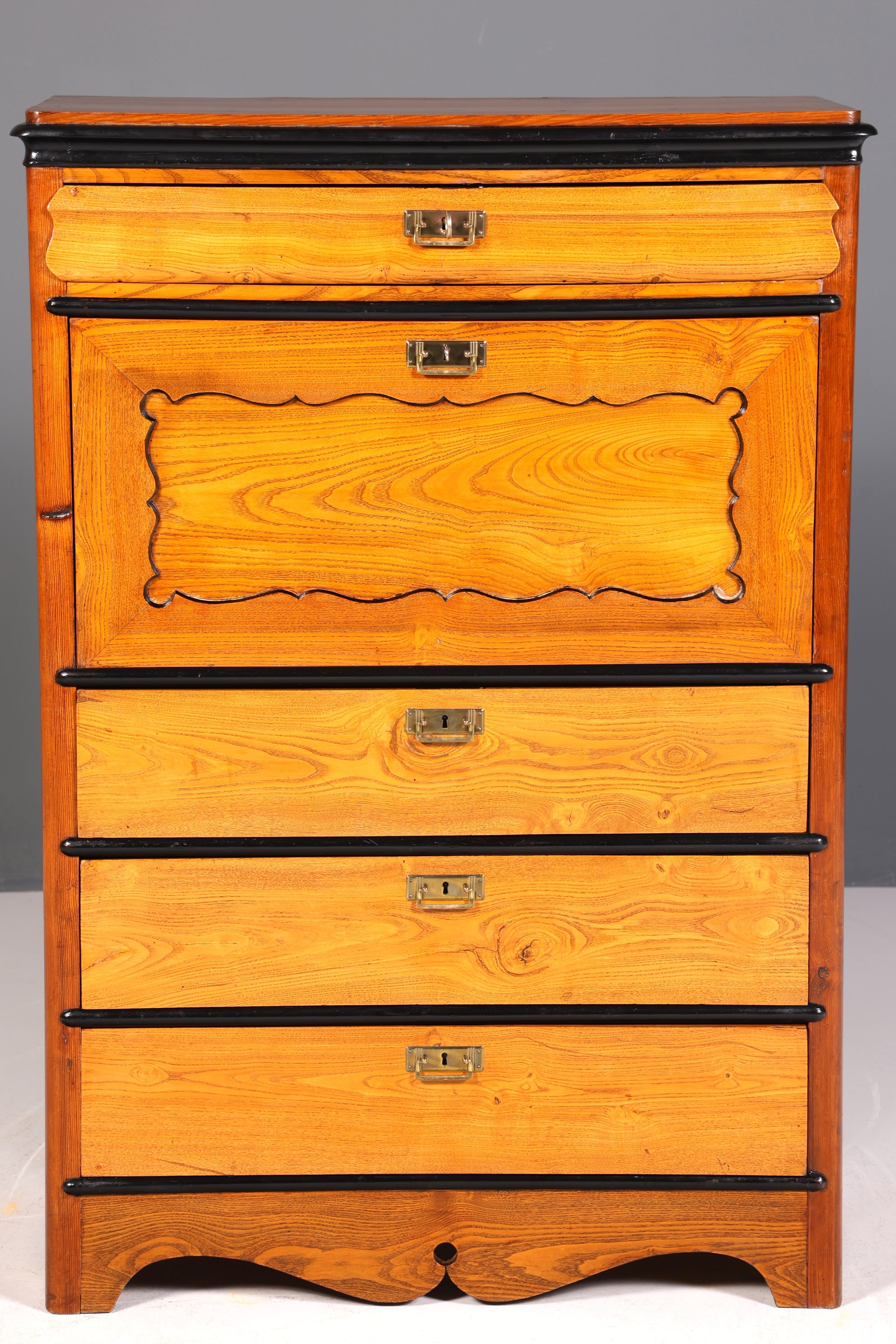 Traumhafter Louis Philippe Sekretär um 1880 Gründerzeit Antik Schrank Chiffoniere