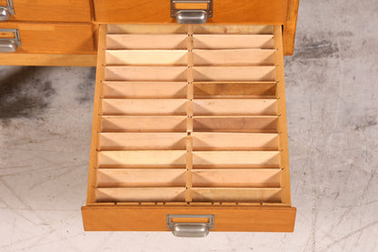 E895 Finish Wunderschöne Mid Century Kommode Vintage Bauhaus Apotheker Schrank Retro Schubladenkommode