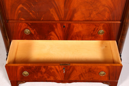 Traumhafter Original Biedermeier Sekretär um 1860 Englisch Kommode Antik Bürokommode