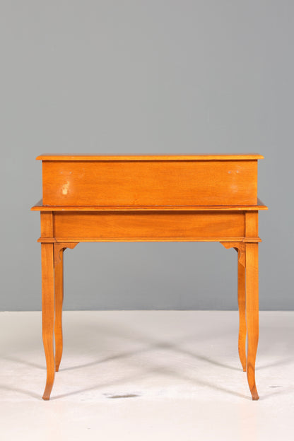 Wunderschöner Original Selva Schreibtisch Antik Stil Bürotisch Sekretär echt Holz Office Desk