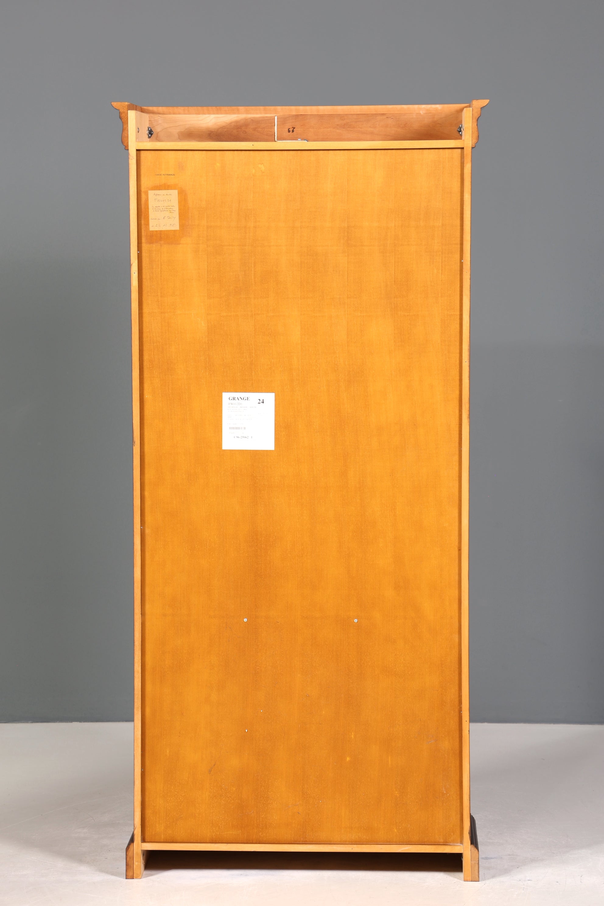 Wunderschönes Original Grange Bücherregal Antik Regal Made in France Bookshelf Buchablage 60s 3 von 3