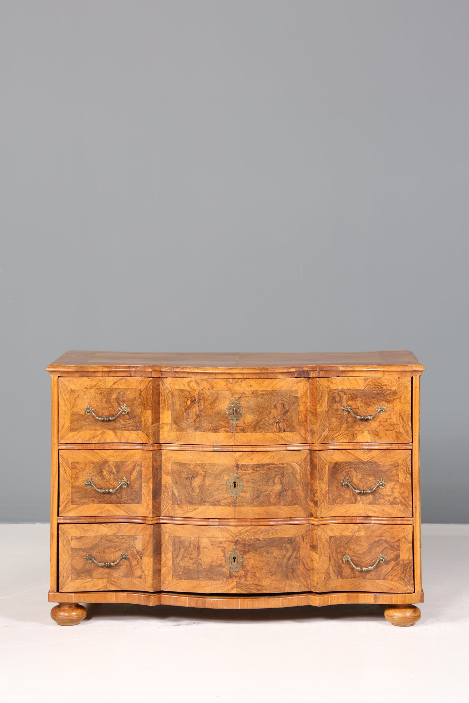 Wunderschöne Original Barock Kommode Sideboard Antik massiv Holz Schubladenkommode