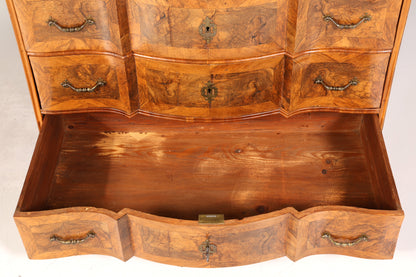 Wunderschöne Original Barock Kommode Sideboard Antik massiv Holz Schubladenkommode