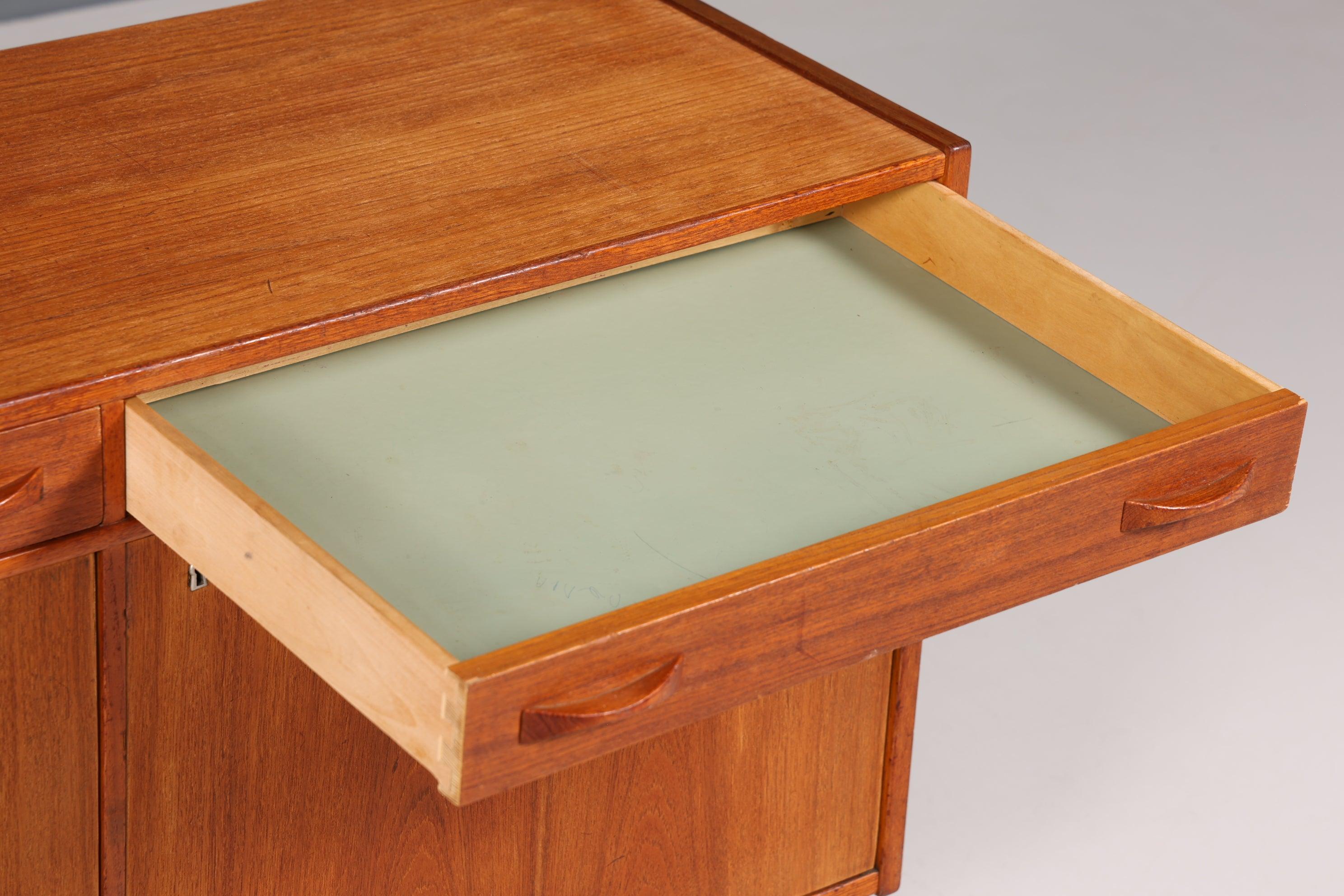 Mid Century Sideboard &quot;Ulferts- Made in Sweden&quot; Teak Holz Schrank Retro Kommode Vintage 60er Jahre