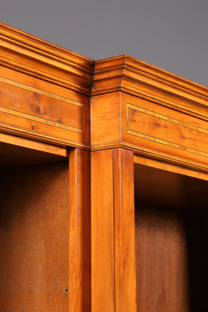 Wunderschönes XXL Englisches Bücherregal Antik Regal Bookshelf Buchablage 60s