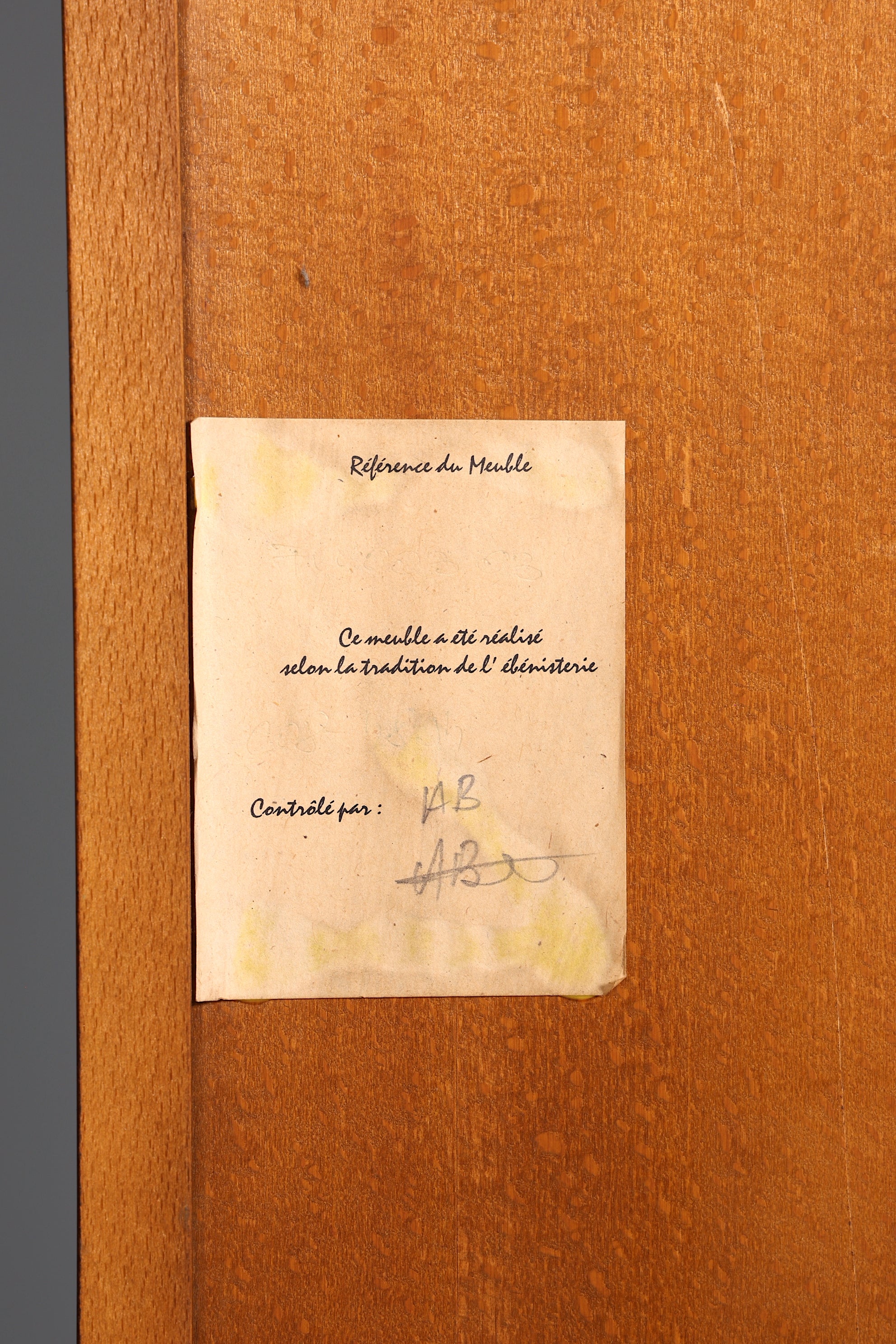 Edles Original Grange Bücherregal Antik Regal Made in France Bookshelf Buchablage 60s 3 von 3