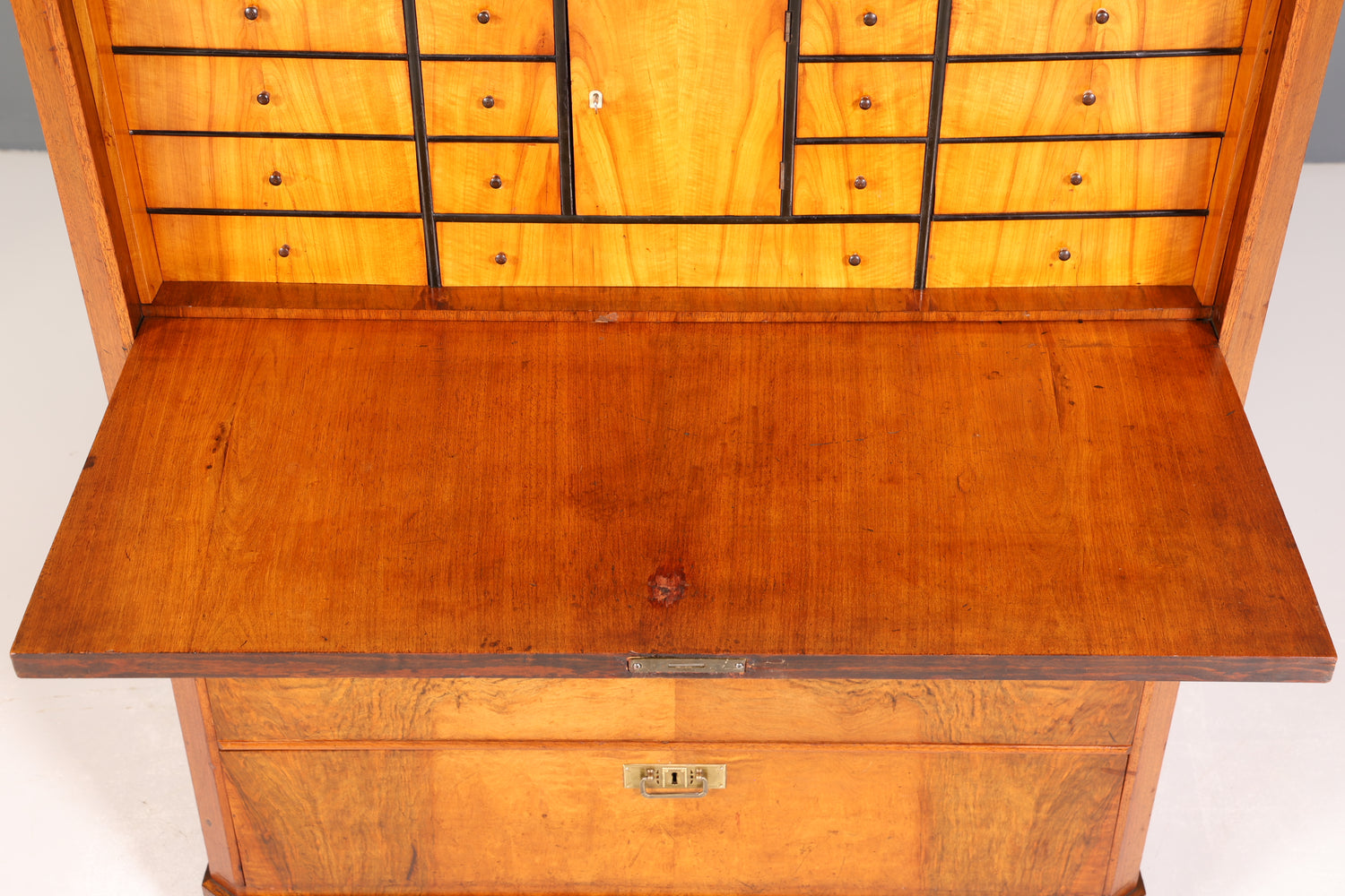 Wunderschöner Gründerzeit Sekretär Vertiko Highboard Louis Philippe Kommode um 1880
