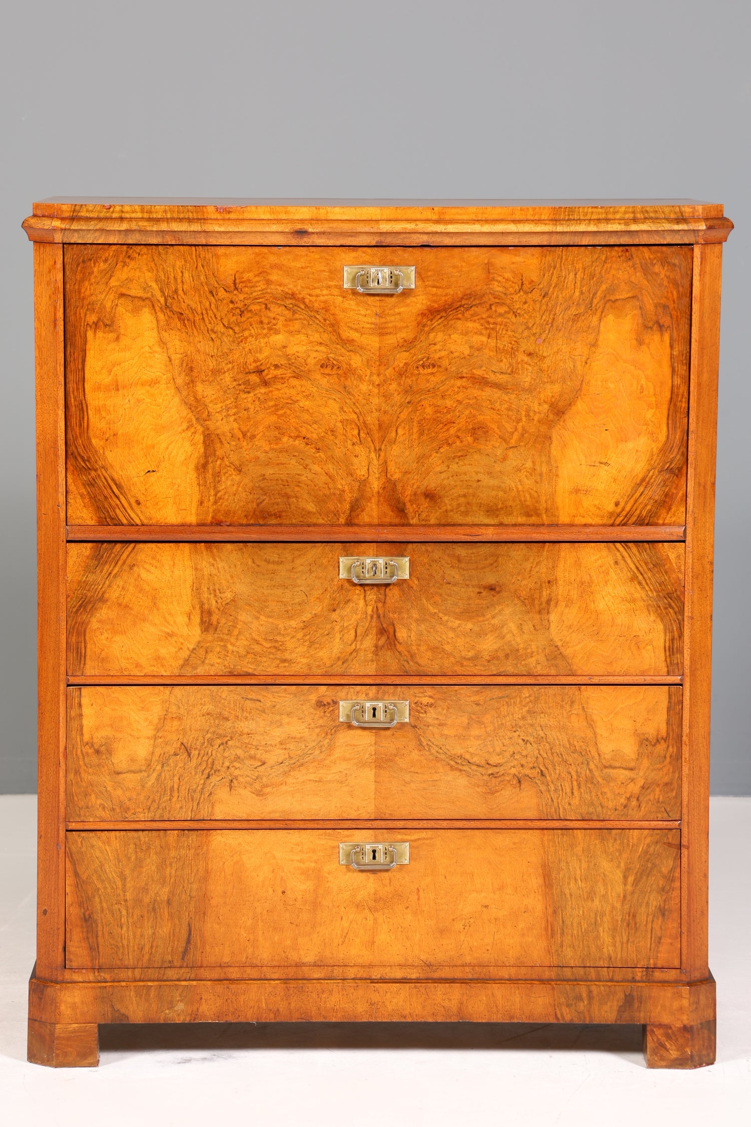 Wunderschöner Gründerzeit Sekretär Vertiko Highboard Louis Philippe Kommode um 1880